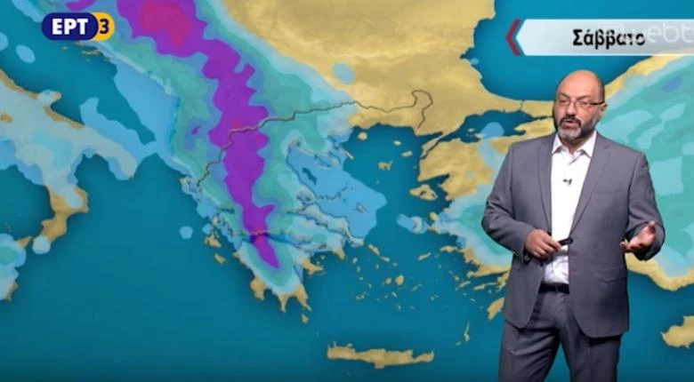 O Σάκης Αρναούτογλου για το φαινόμενο «black ice»: Σαν κερί παγώνει ακαριαία! (εικόνες)